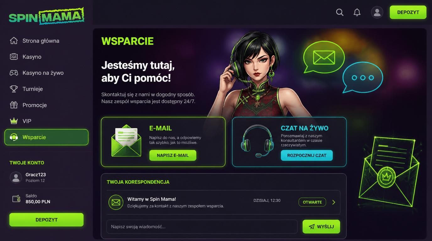 Email i live chat jako kanały kontaktu